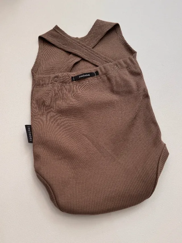 Louloúdi Milky halter romper katoen 50/56