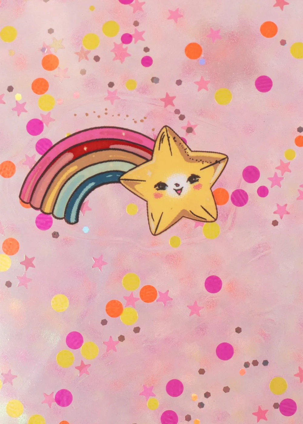 Konges Sløjd Springbal Rainbow skippybal 50 cm handvat