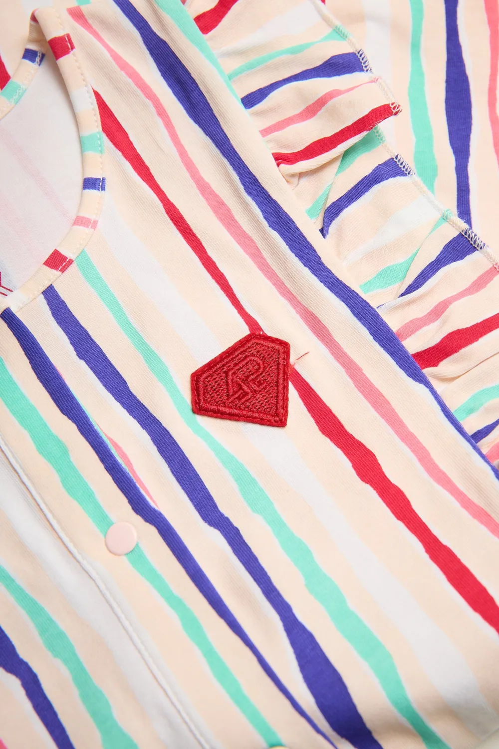 4President Natasha playsuit roze – katoen meisjes
