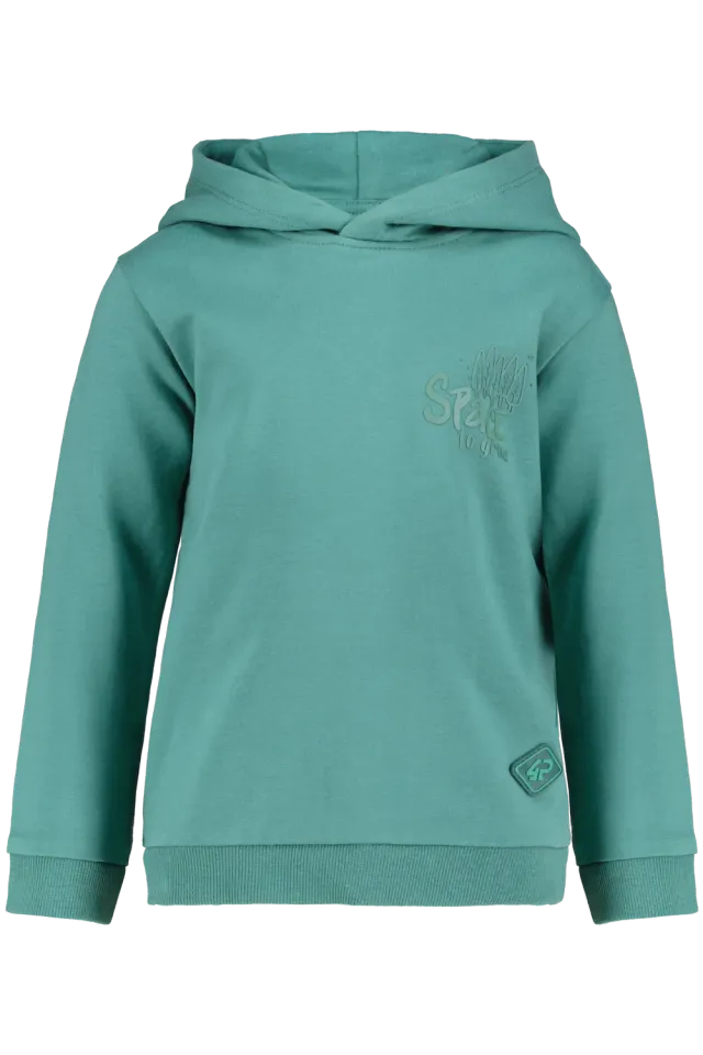 4President Kyan hoodie jongens blauw maat 74 katoen