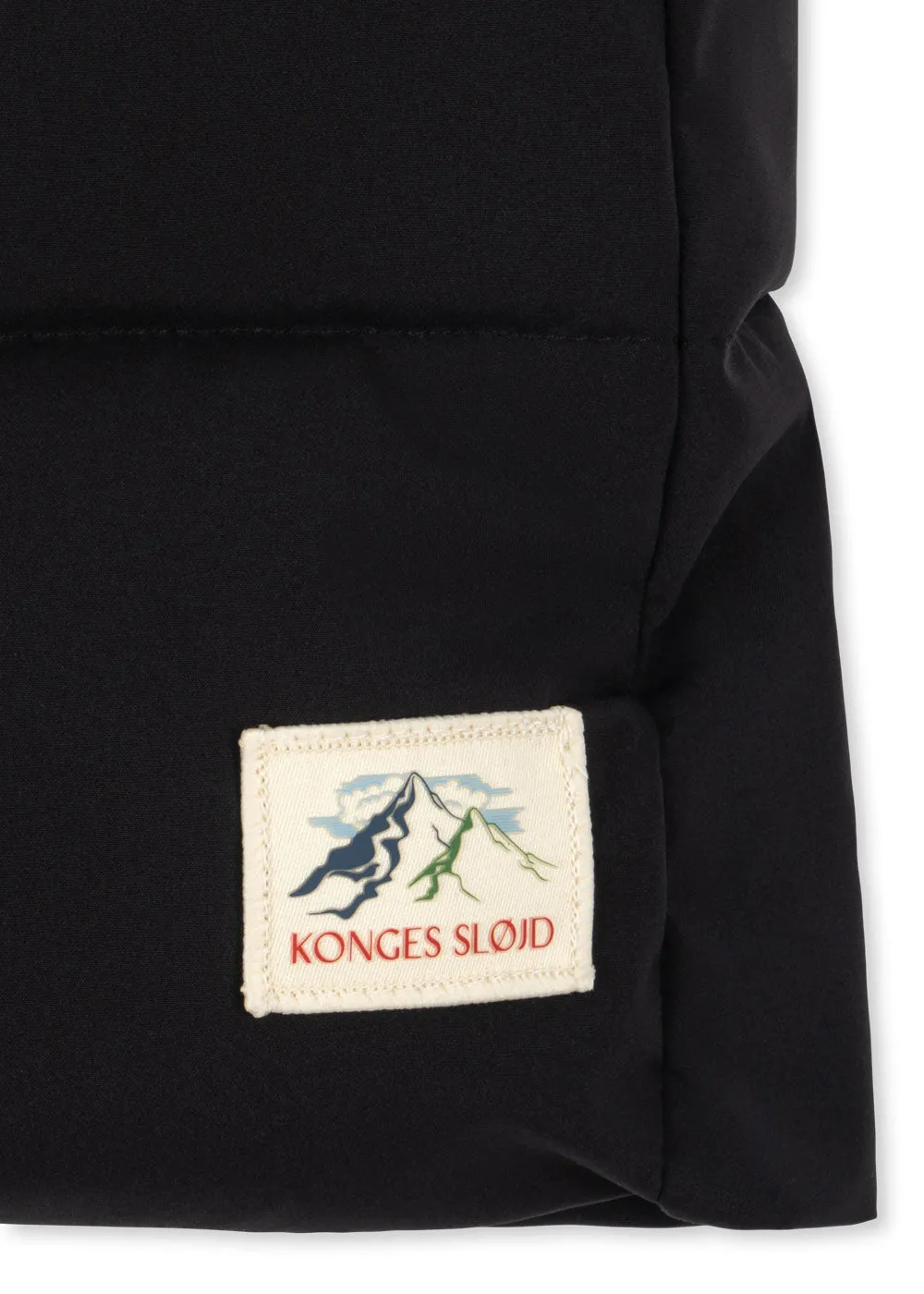 Konges Sløjd Alpi Lange Jas Black Waterdicht Winter