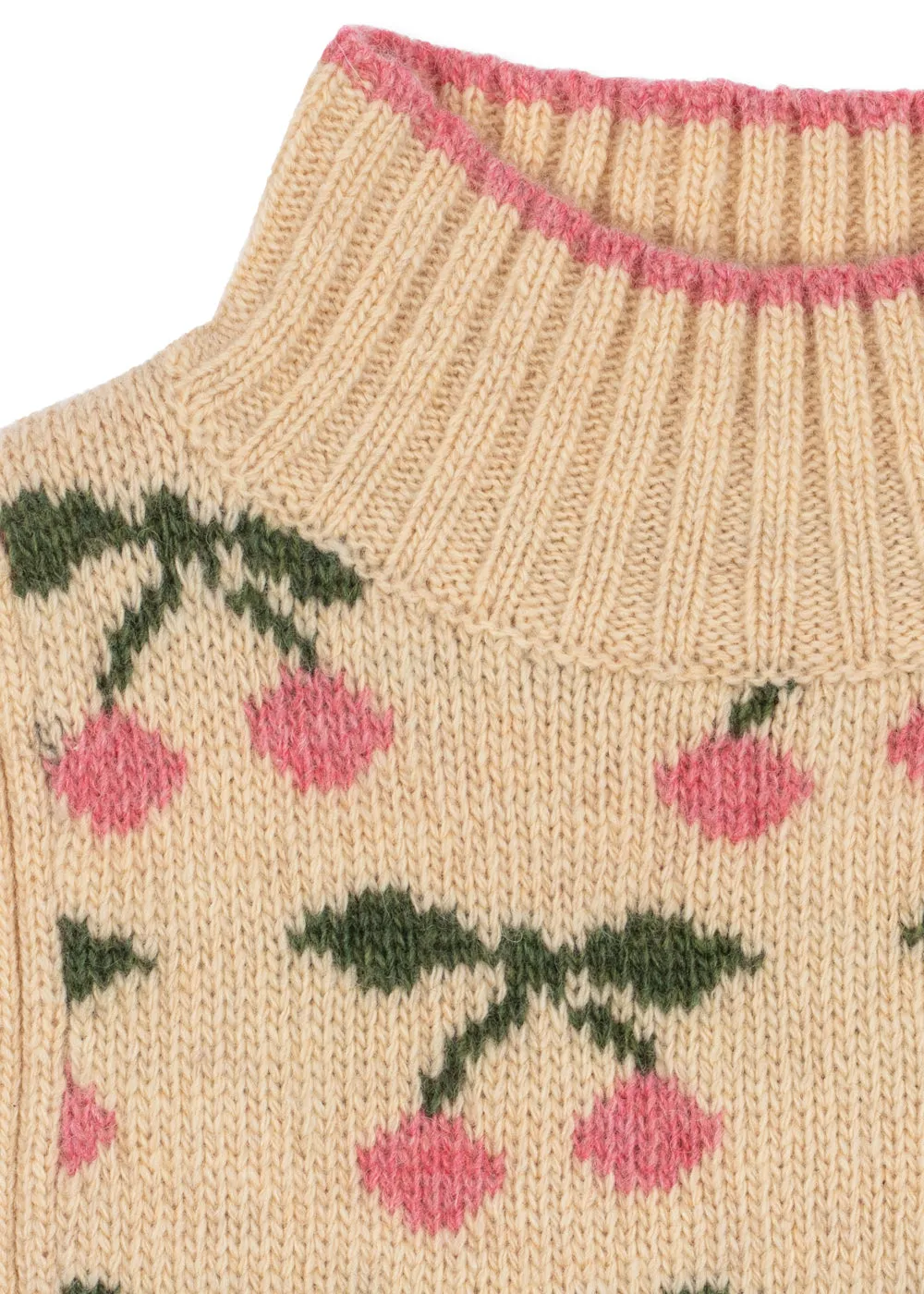 Konges Sløjd Belou nekwarmer cherry wolmix