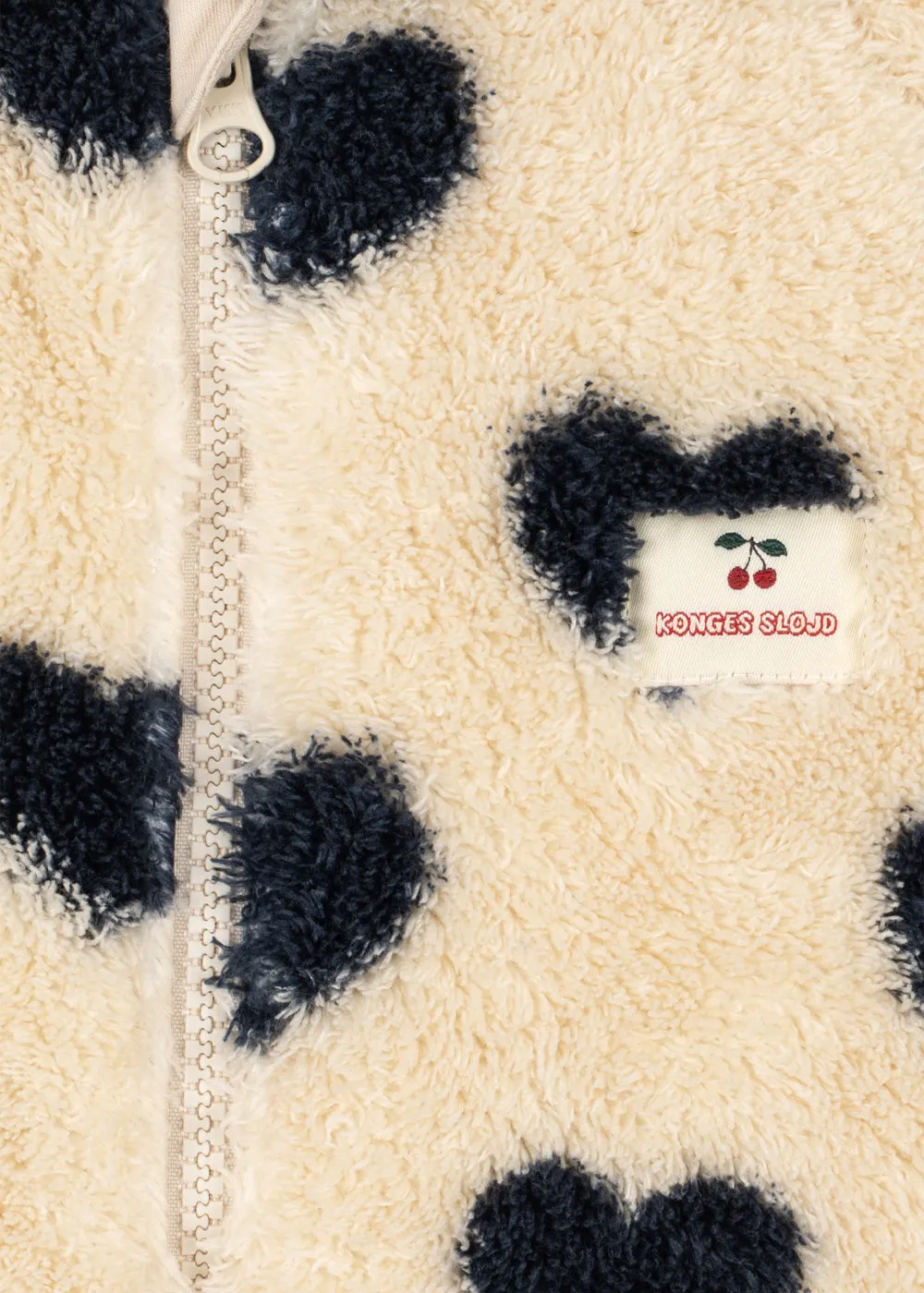 Konges Sløjd Cozy Onesie bon coeur eclipse teddy