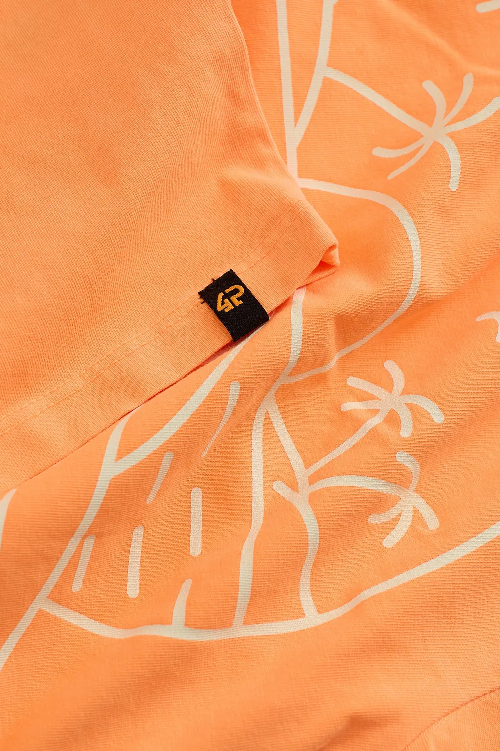 4President Ryan Dark orange T-shirt jongens zomer