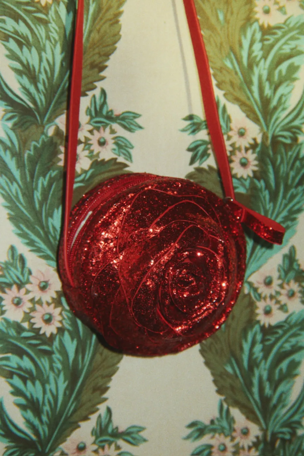 Konges Sløjd Rose schoudertas rio red glitter
