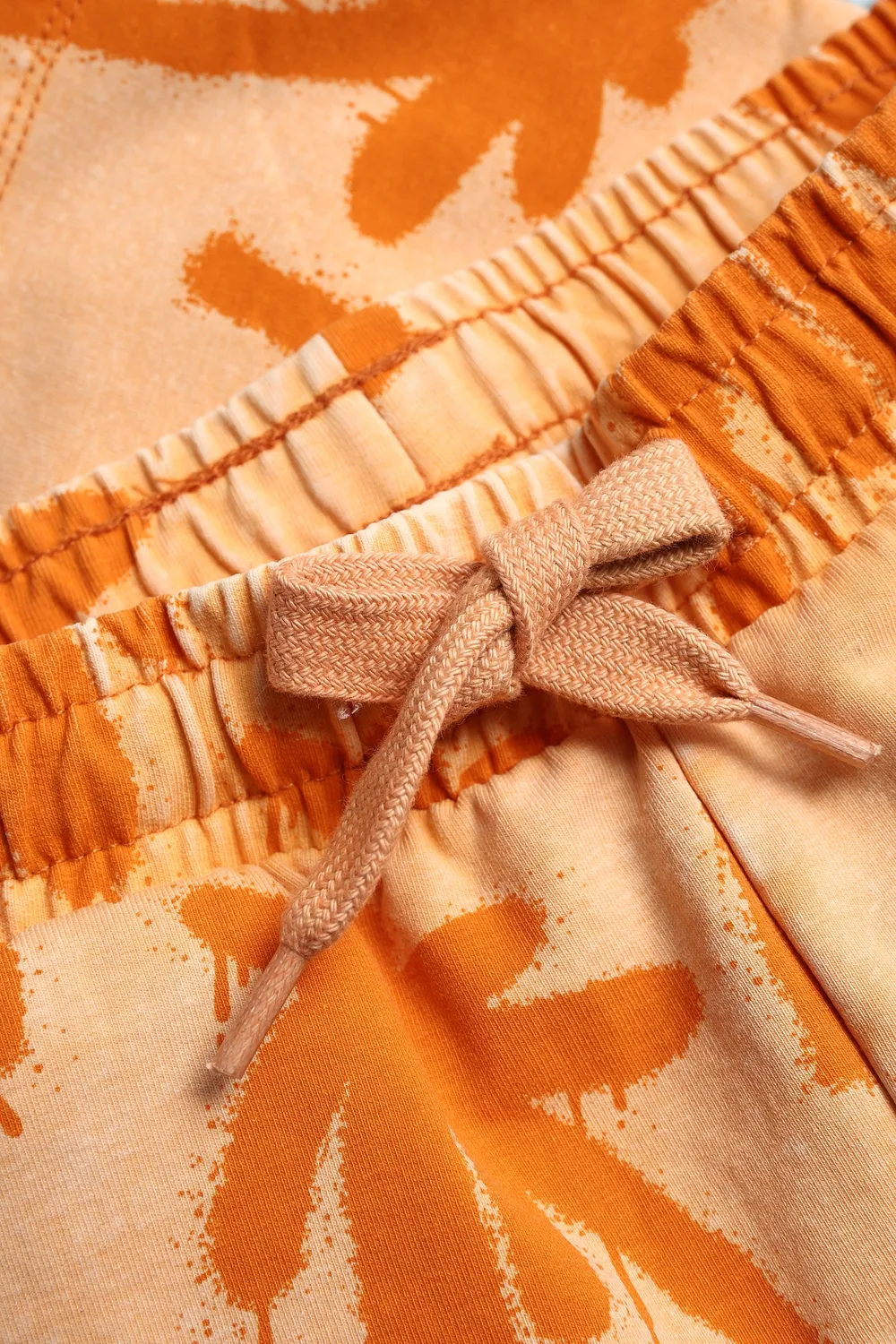 4President Otto Orange short oranje palmprint 74