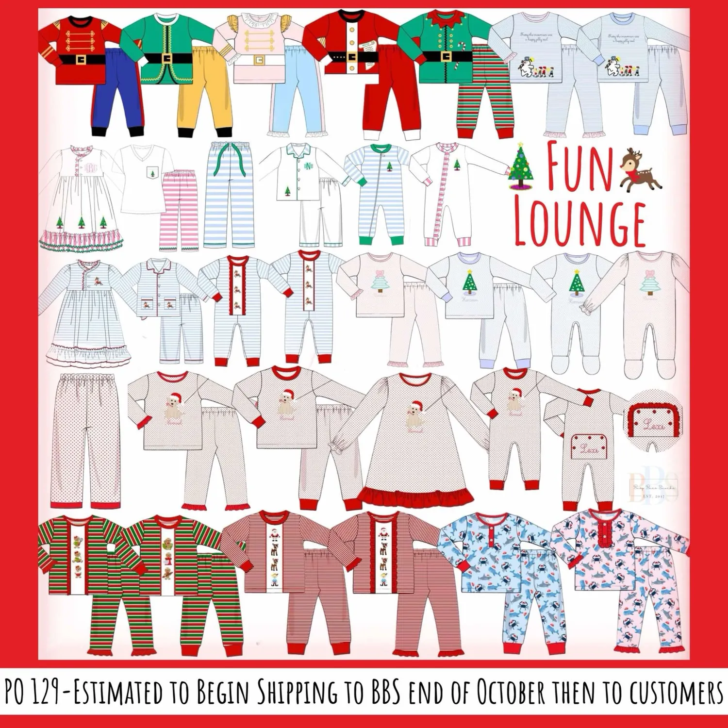 Busy Bee Smocks Fun Lounge pyjama jongens 1-delig Jac