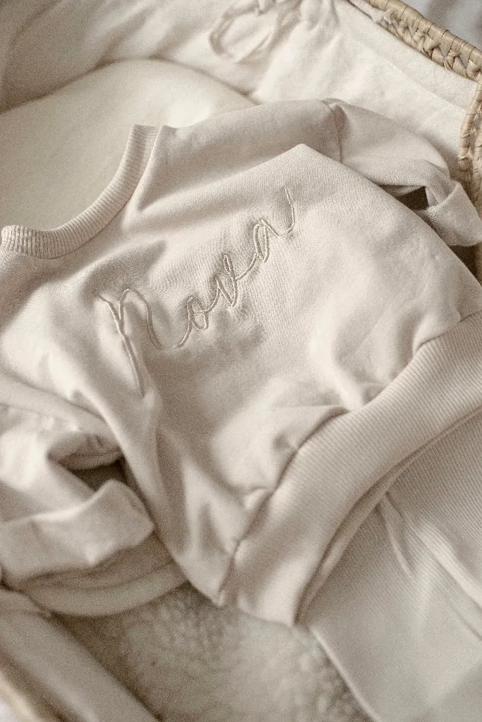 Louloúdi Bobby sweater biokatoen room-to-grow