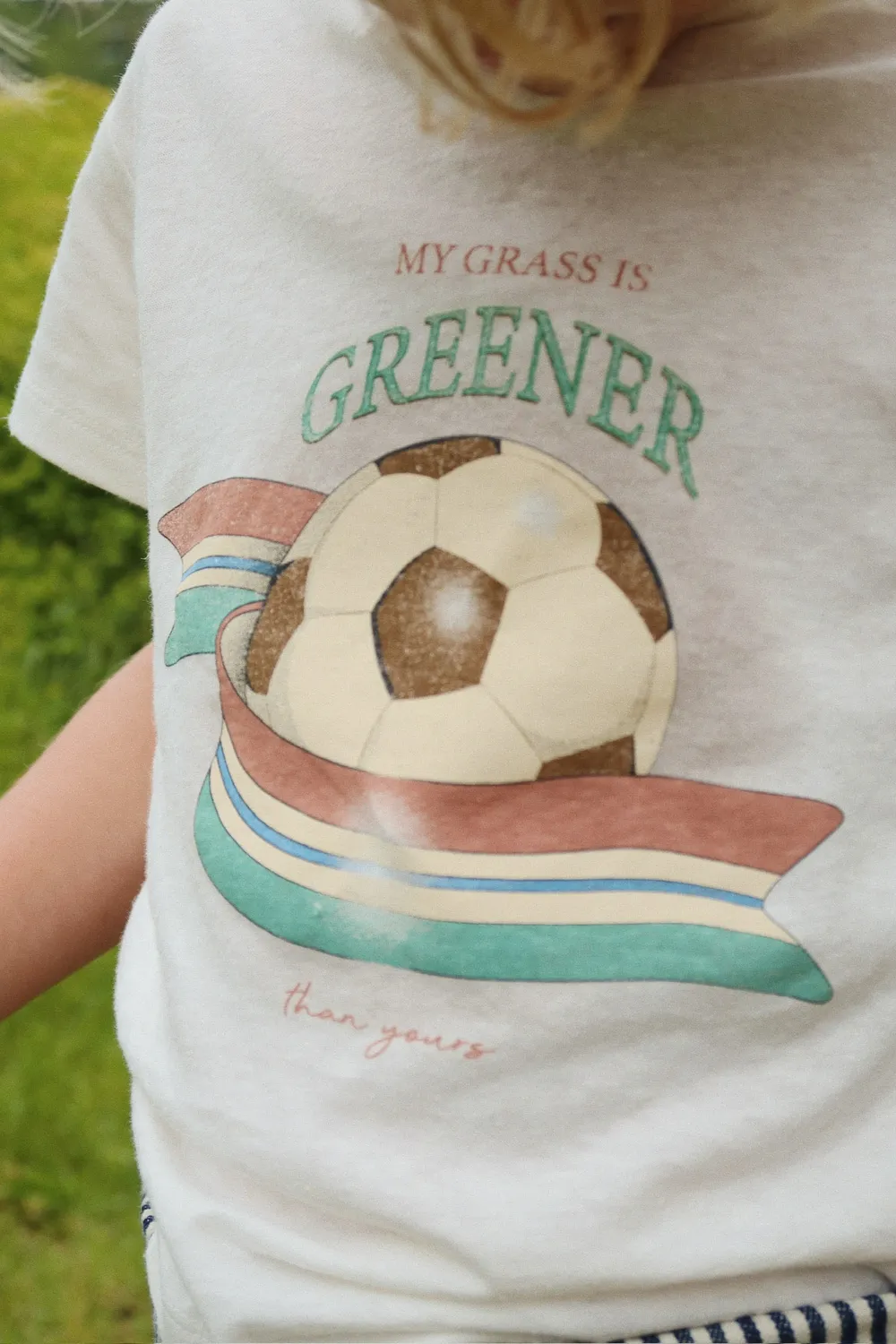 Konges Sløjd Era T-shirt kick it linnenmix