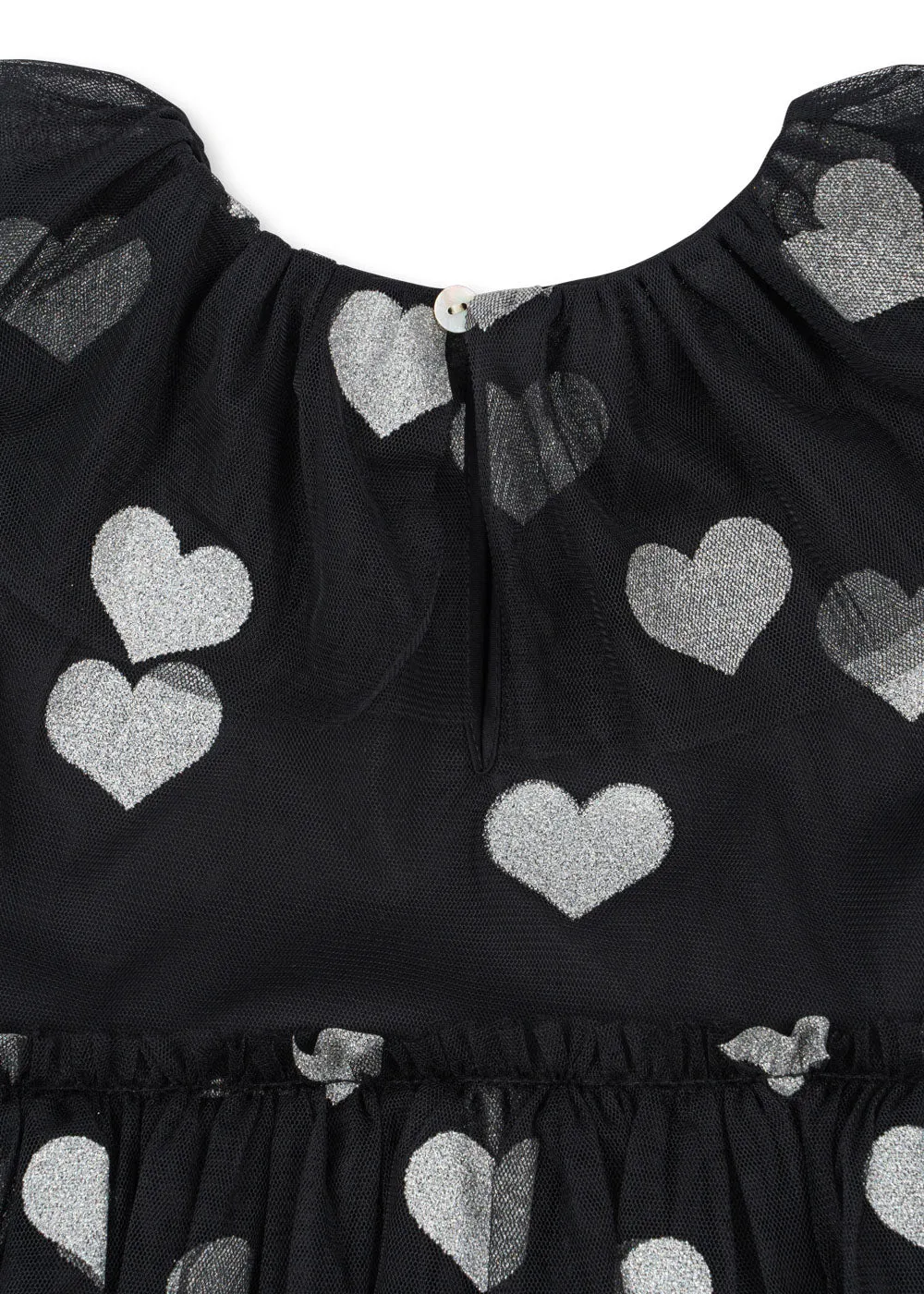 Konges Sløjd Halloween jurk black glittertule