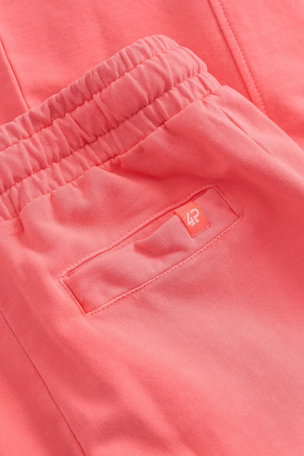 4President Rita Mid red fluor joggingbroek meisjes