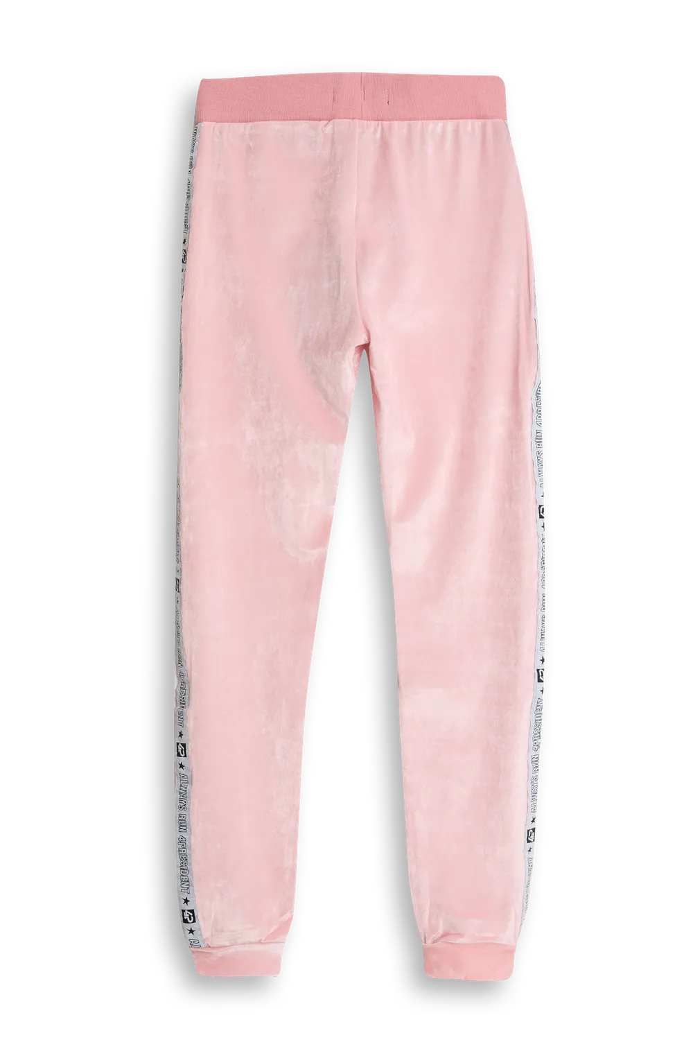 4PRESIDENT Alicia joggingsbroek Dust Pink velvet