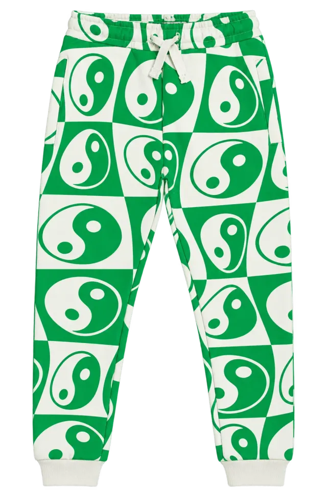 4PRESIDENT Leroy joggingbroek groene alloverprint
