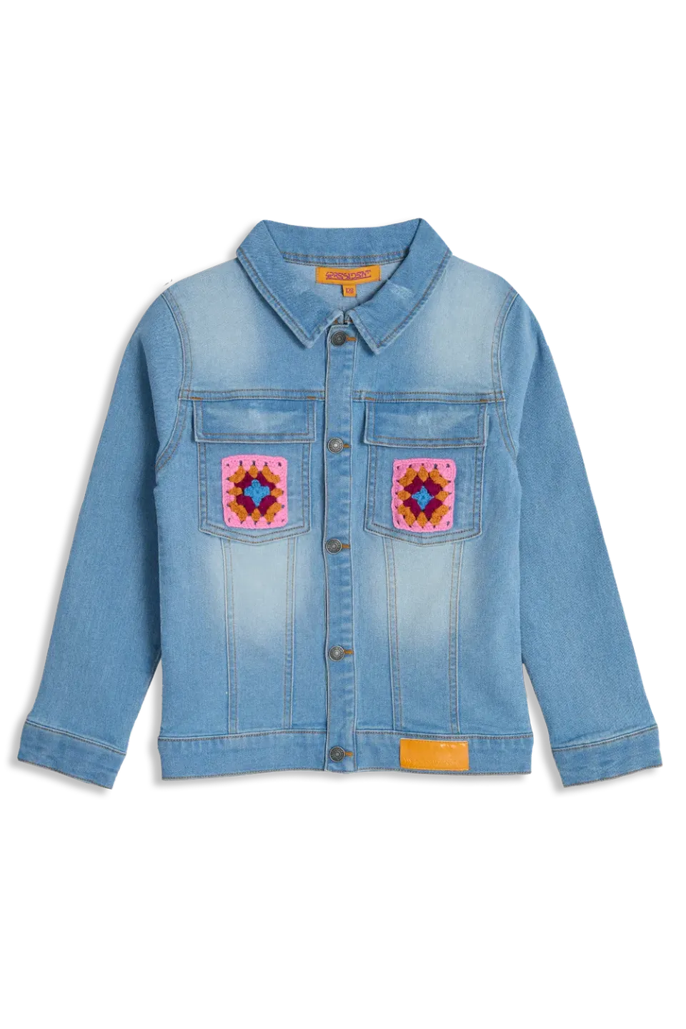 4PRESIDENT Norma Light Blue spijkerjas meisje denim