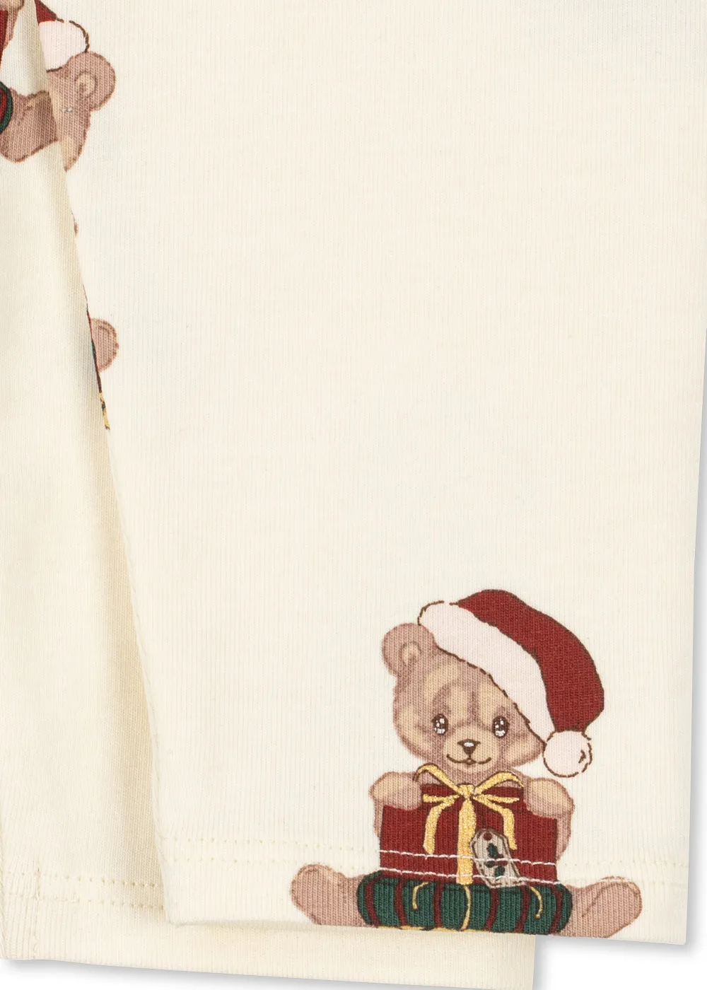 Konges Sløjd Basic blouse broekset teddy bear biokatoen