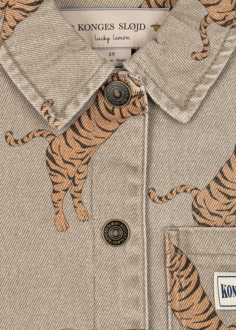 Konges Sløjd Magot overhemd tiger denim