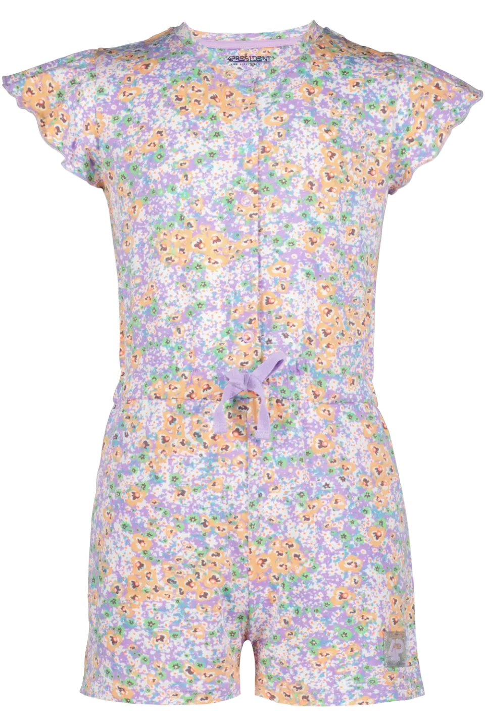 4President Gaby playsuit bloemenprint katoen meisjes