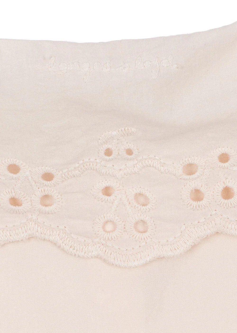 Konges Sløjd Rilo kraagblouse Powder Puff biokatoen