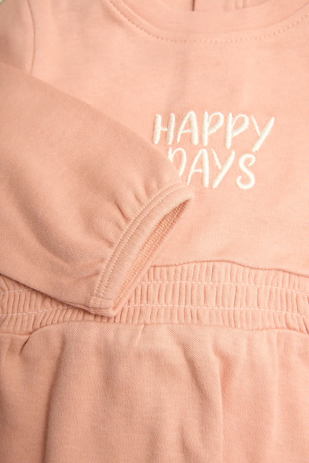4President Zari Pink tuniekjurk baby roze katoen
