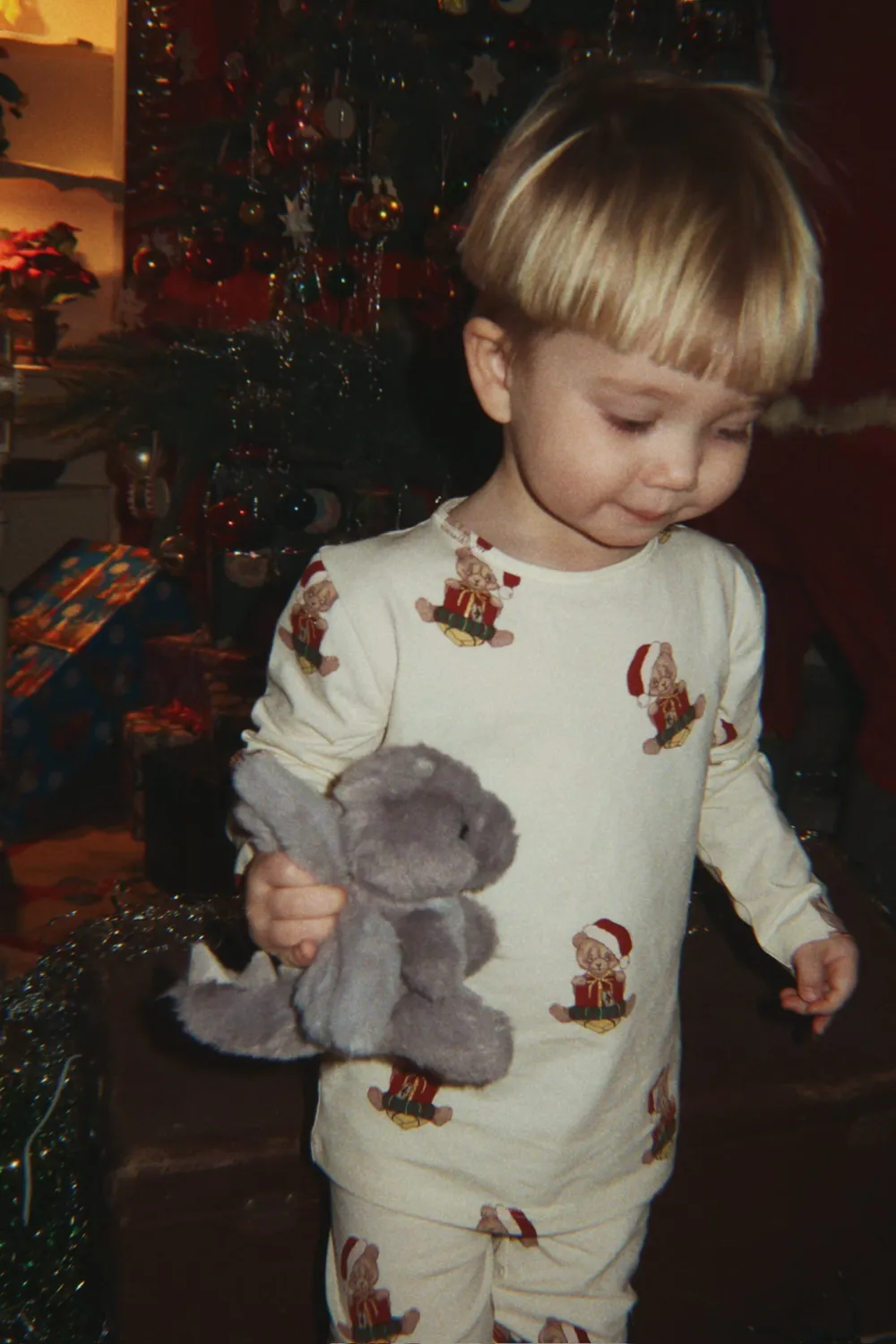 Konges Sløjd Basic blouse broekset teddy bear biokatoen