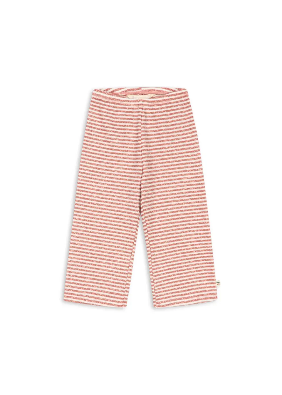 Konges Sløjd Roli flared broek rose cream stripe