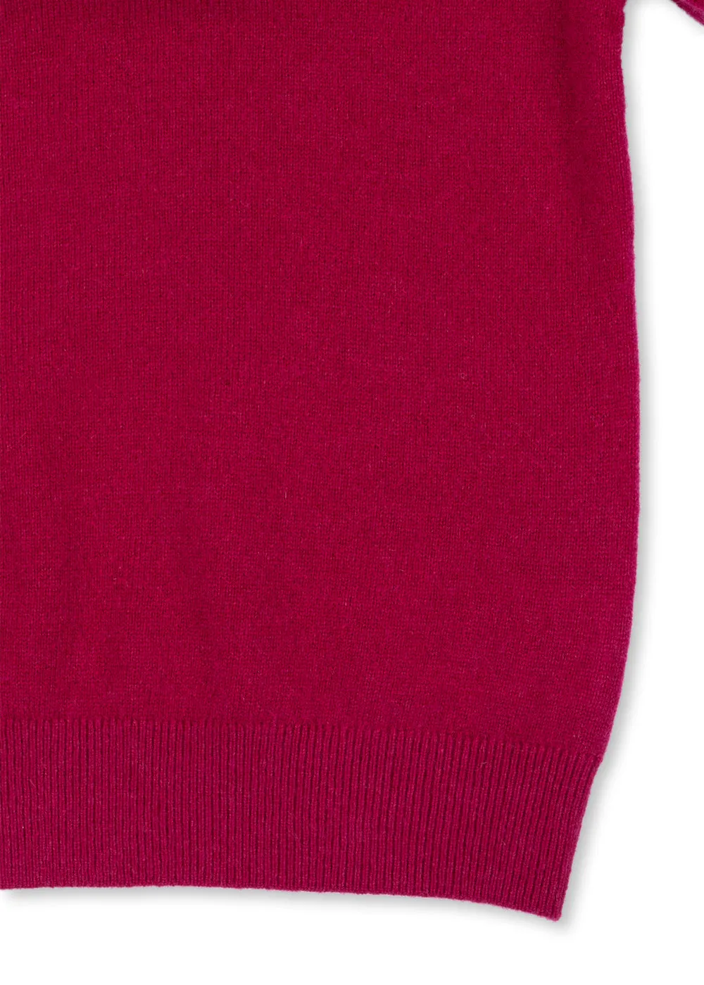 Konges Sløjd Dio cashmere vest plumeria voor mama