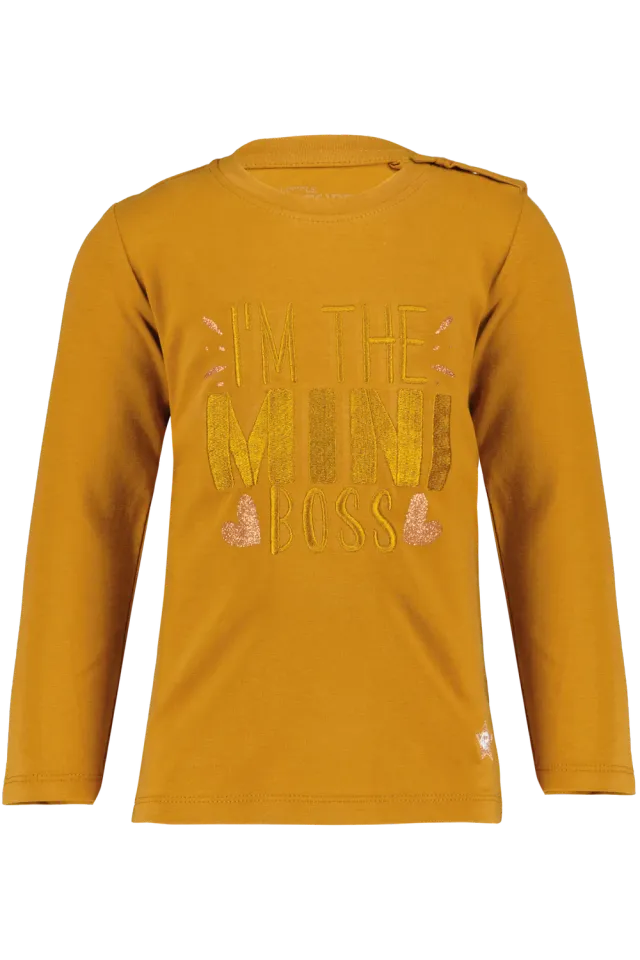 4PRESIDENT Kiana Longsleeve Cathay Spice borduursel