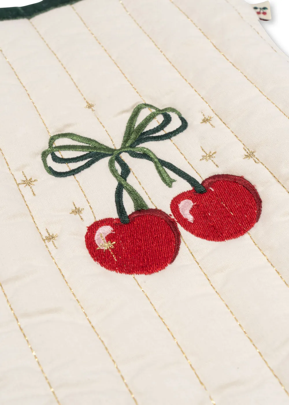 Konges Sløjd kerstsok christmas cherry 44 cm