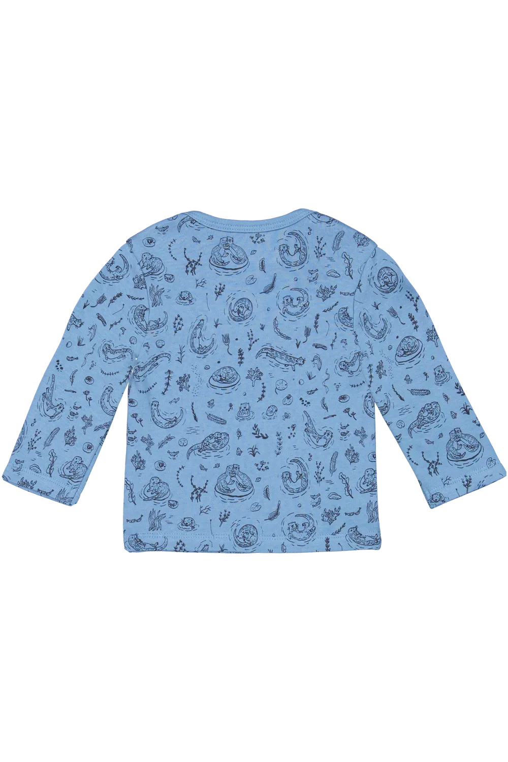 4President Jens Captain's Blue AOP T-shirt blauw