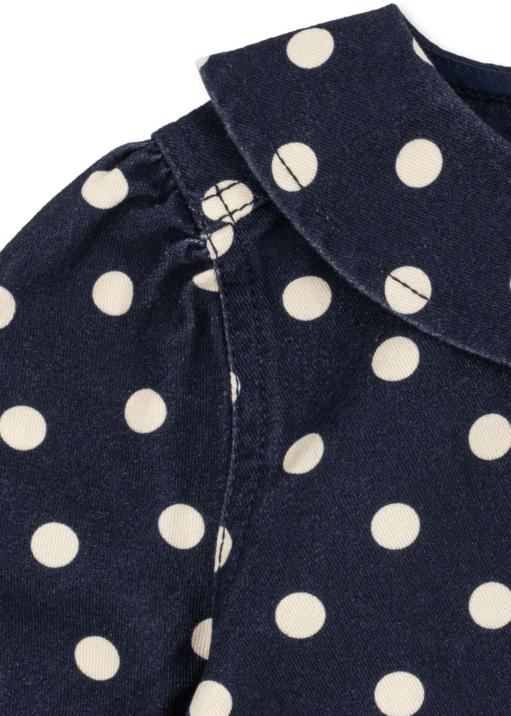 Konges Sløjd Nola Overshirt Dot Nuit biokatoen