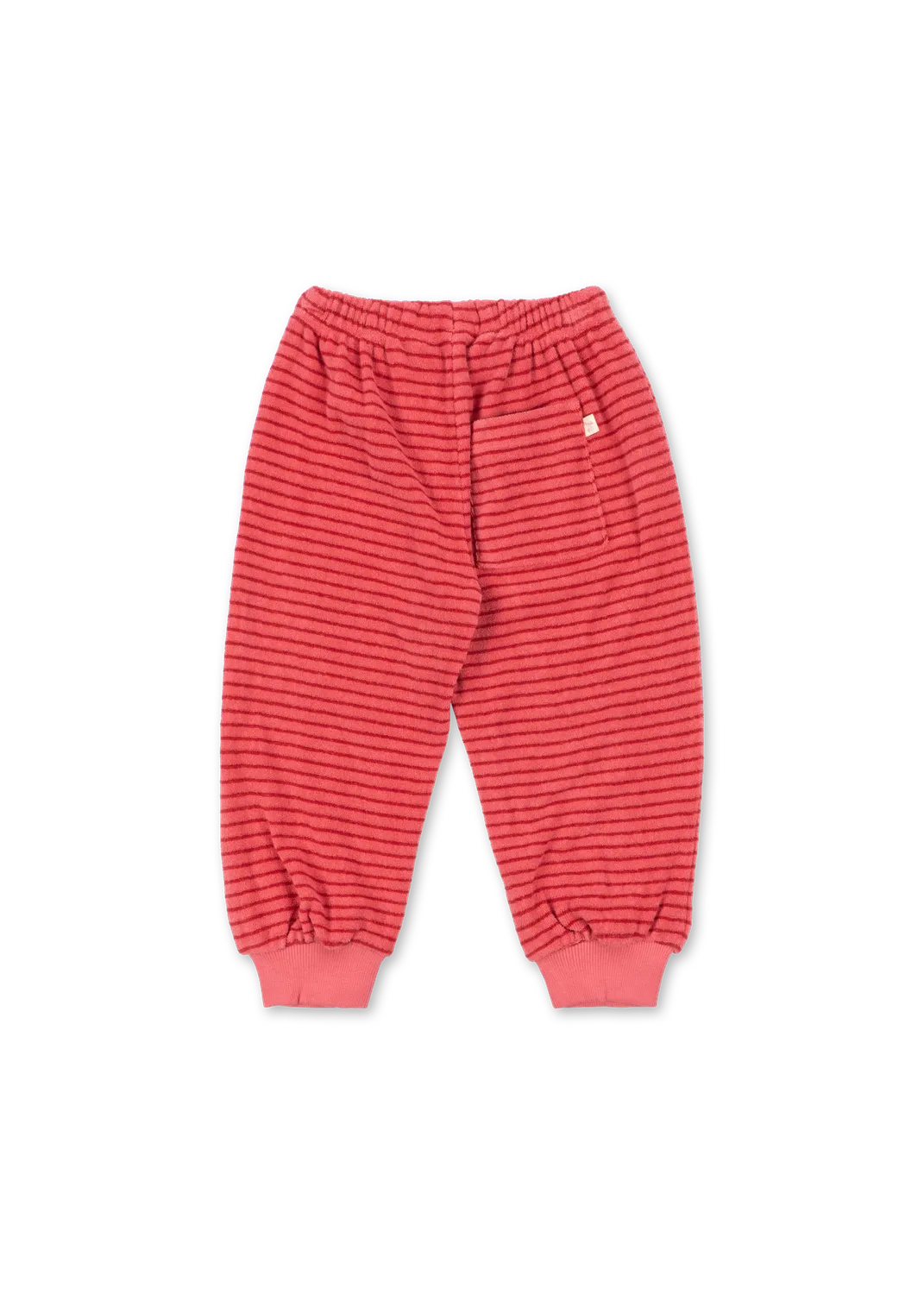 Konges Sløjd Itty sweatbroek biokatoen cardinal rose