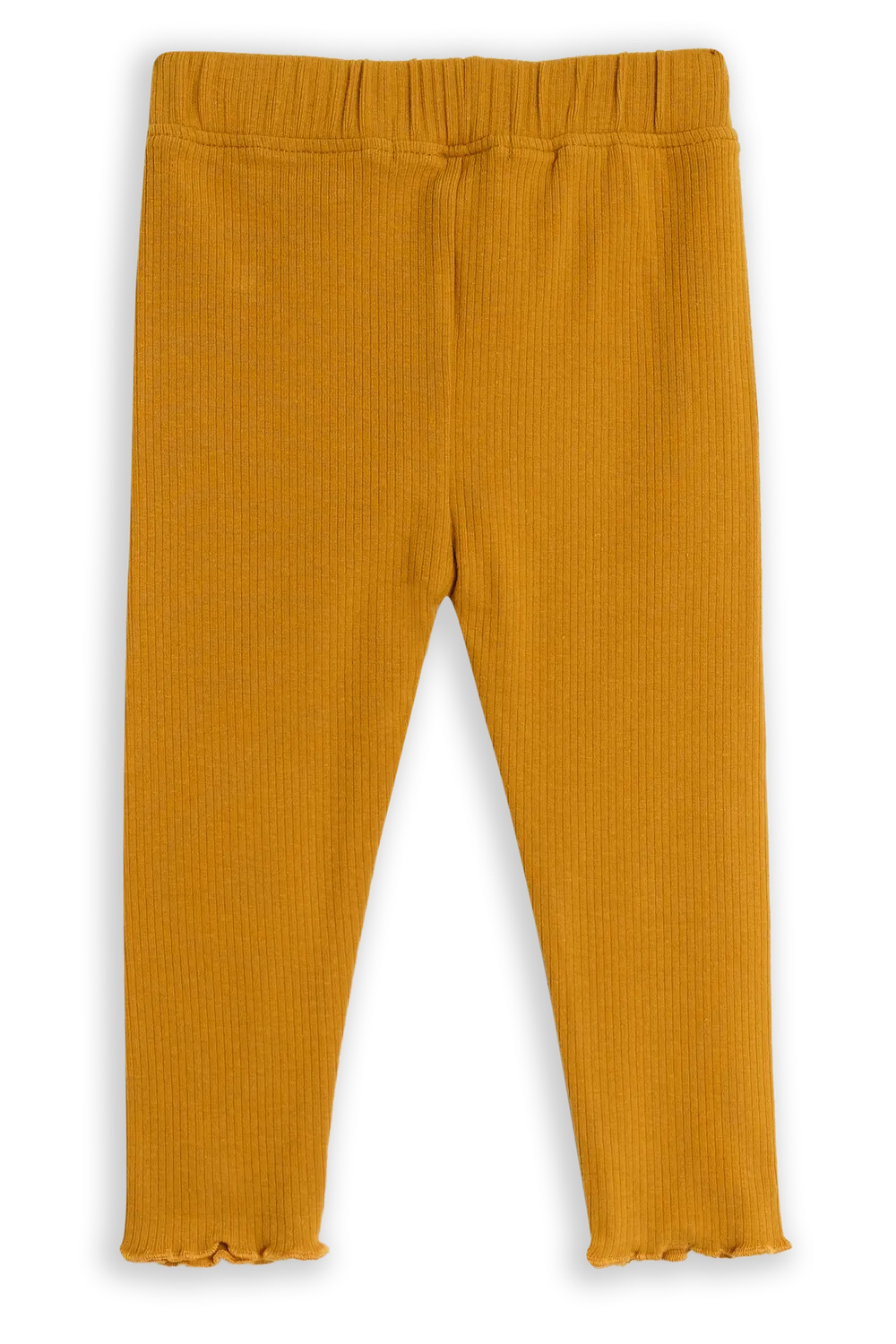 4PRESIDENT Bette legging Yellow geribbeld