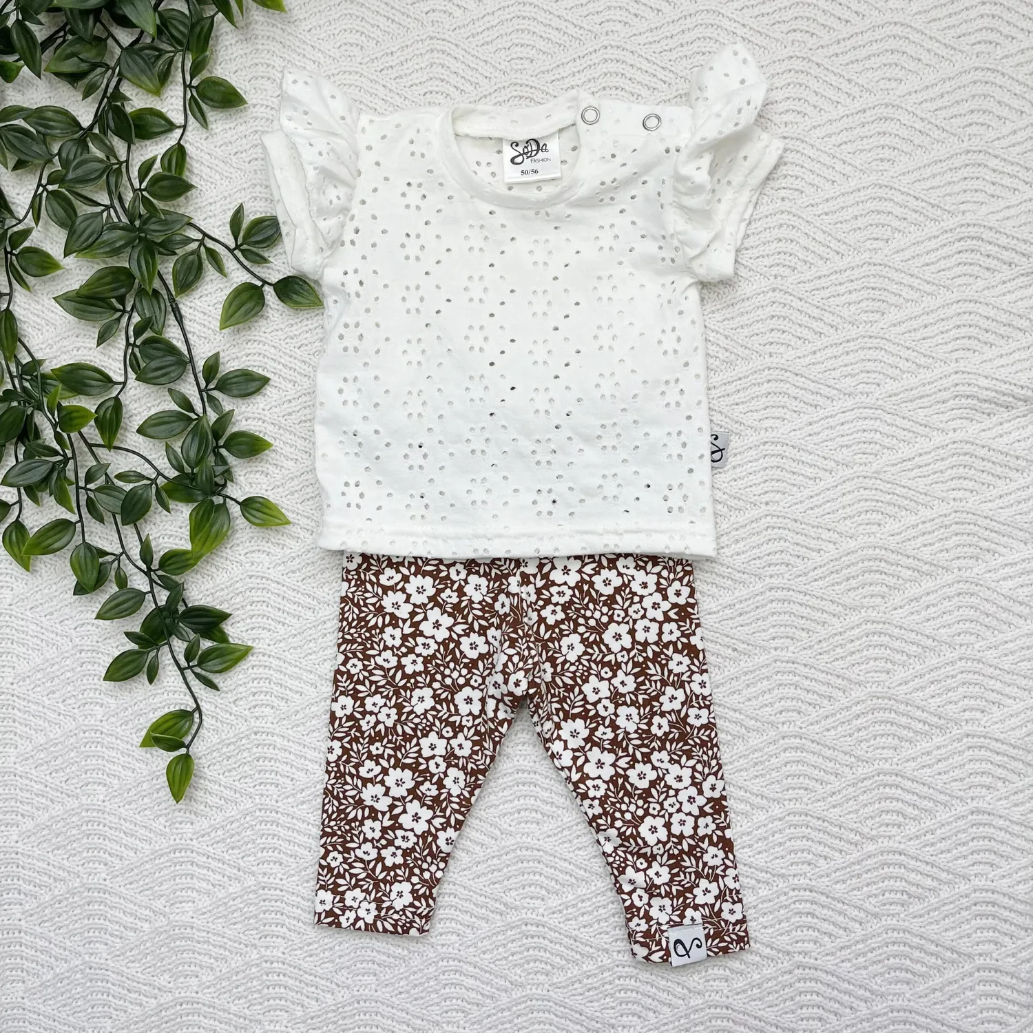 SODA FASHION Fantasy Flower legging bloemenprint