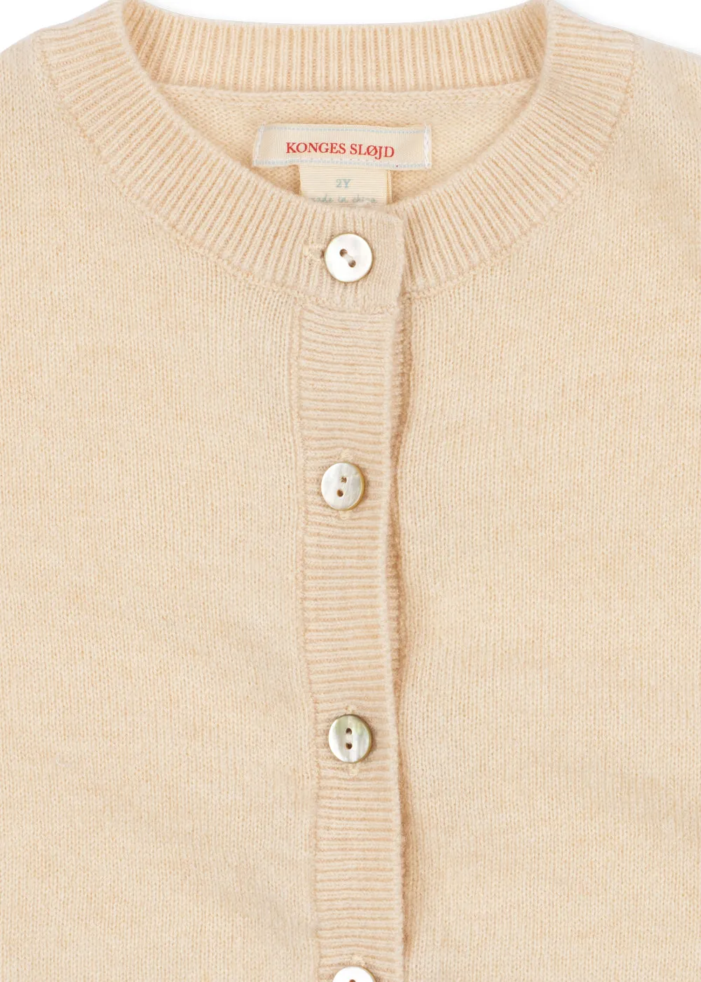 Konges Sløjd Dio cashmere vest apricot