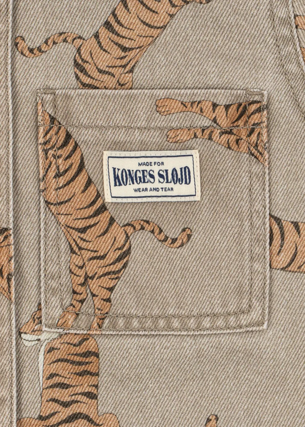 Konges Sløjd Magot overhemd tiger denim