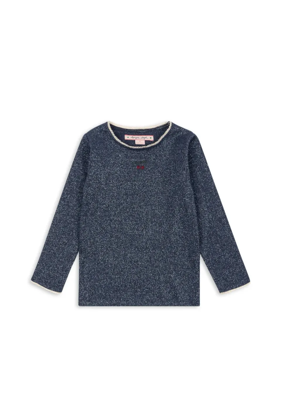 Konges Sløjd Roli longsleeve mood indigo rib