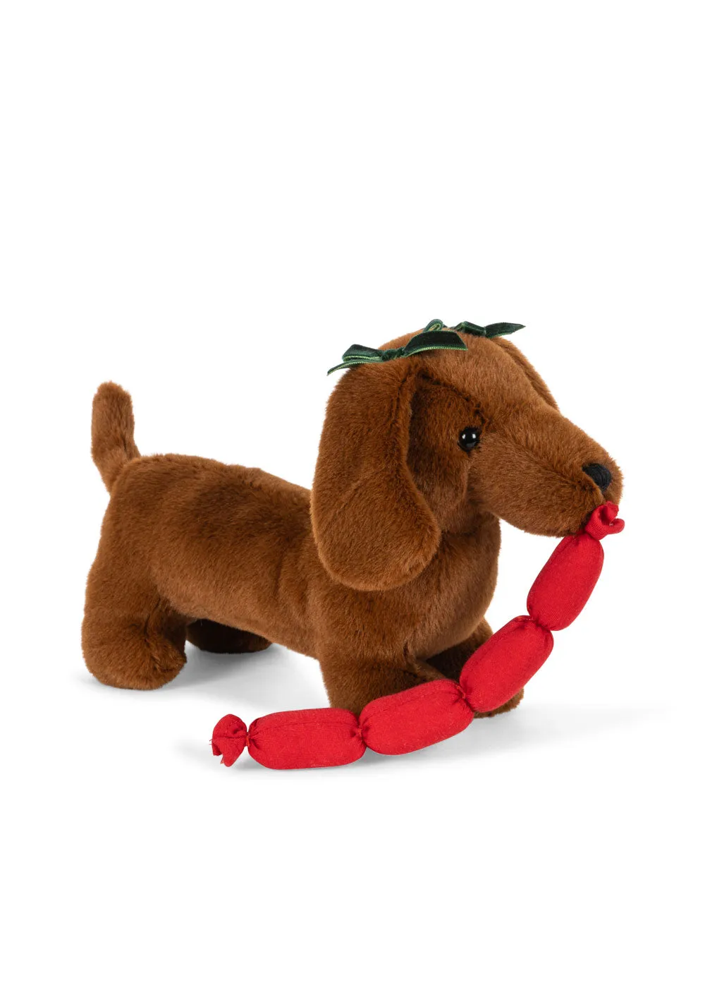 Konges Sløjd Chorizo teckel knuffel brown
