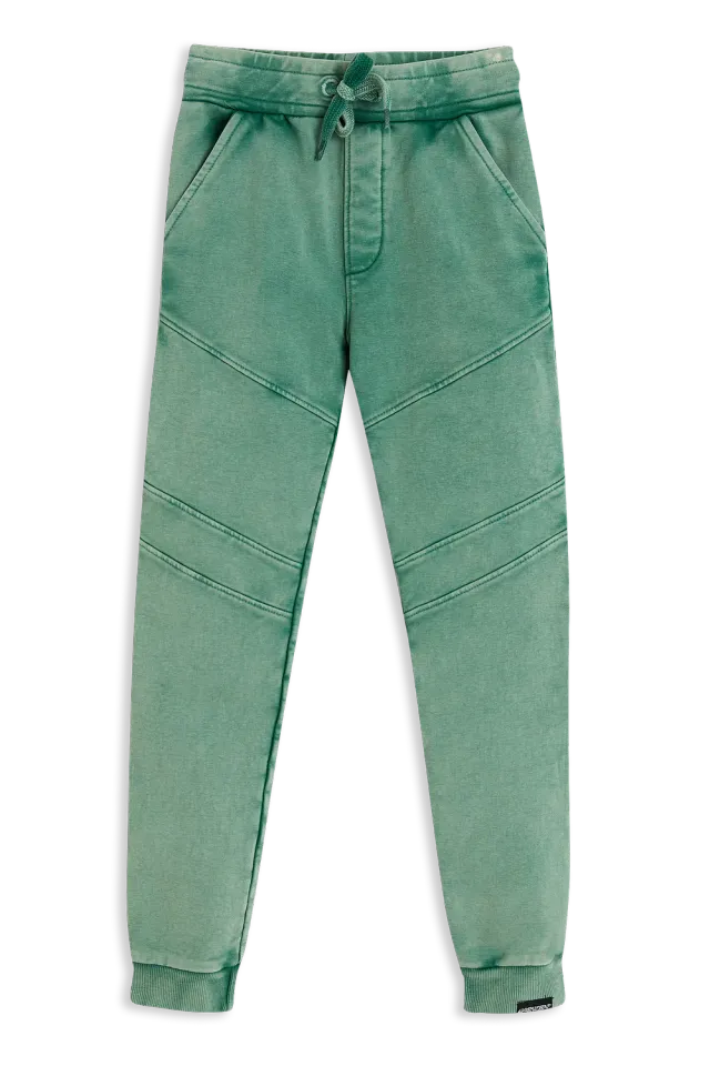 4PRESIDENT Noortje Green joggingbroek meisjes groen katoen