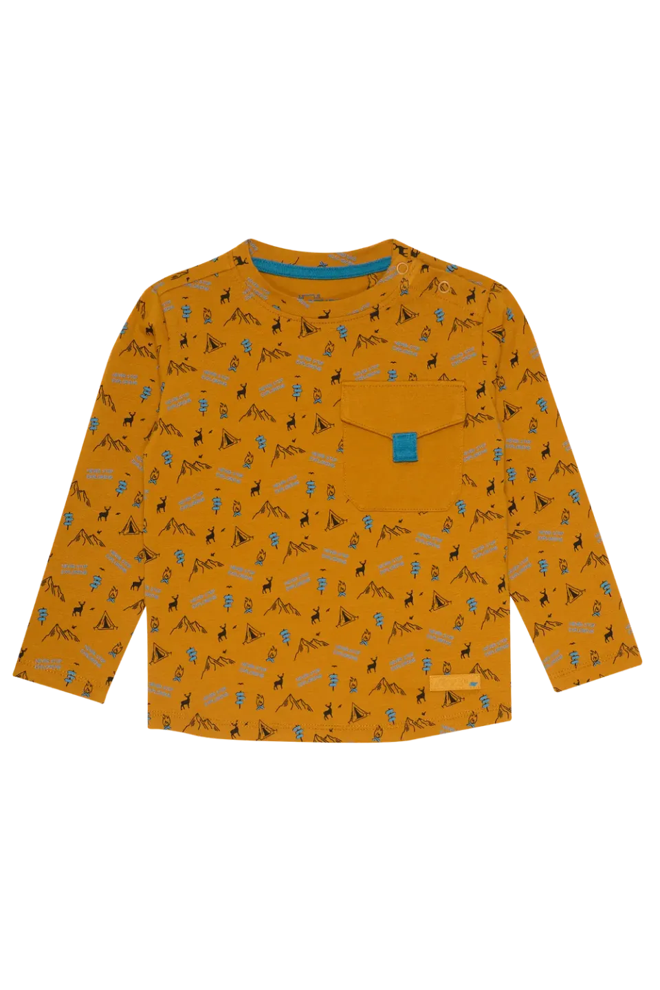 4President Bram longsleeve sand explore katoen 74-116
