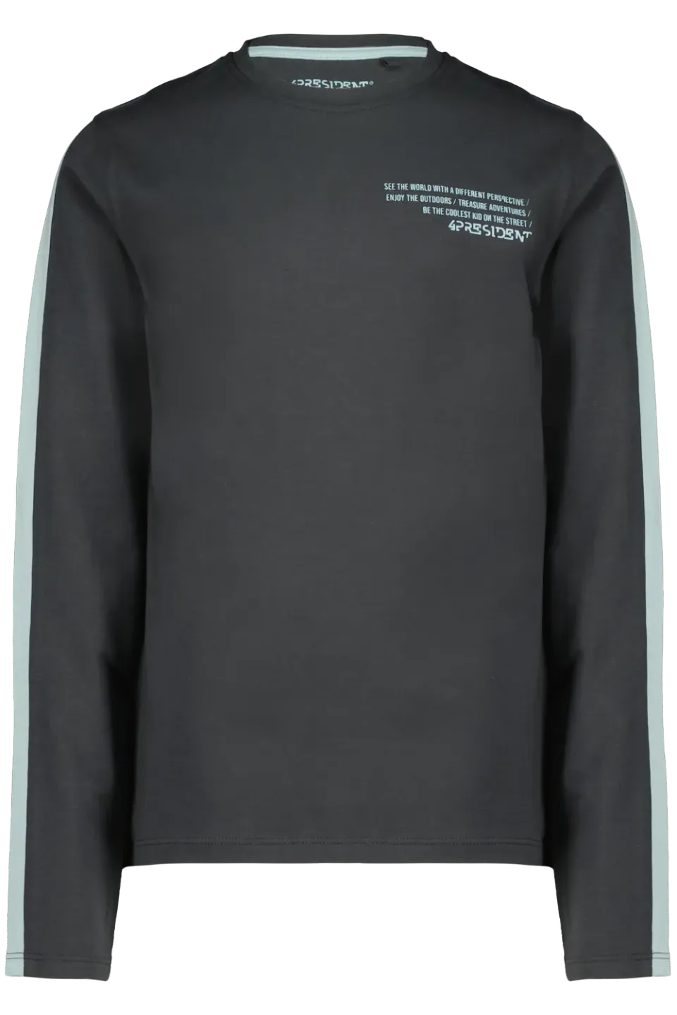 4PRESIDENT Isaak Longsleeve Unexplored print