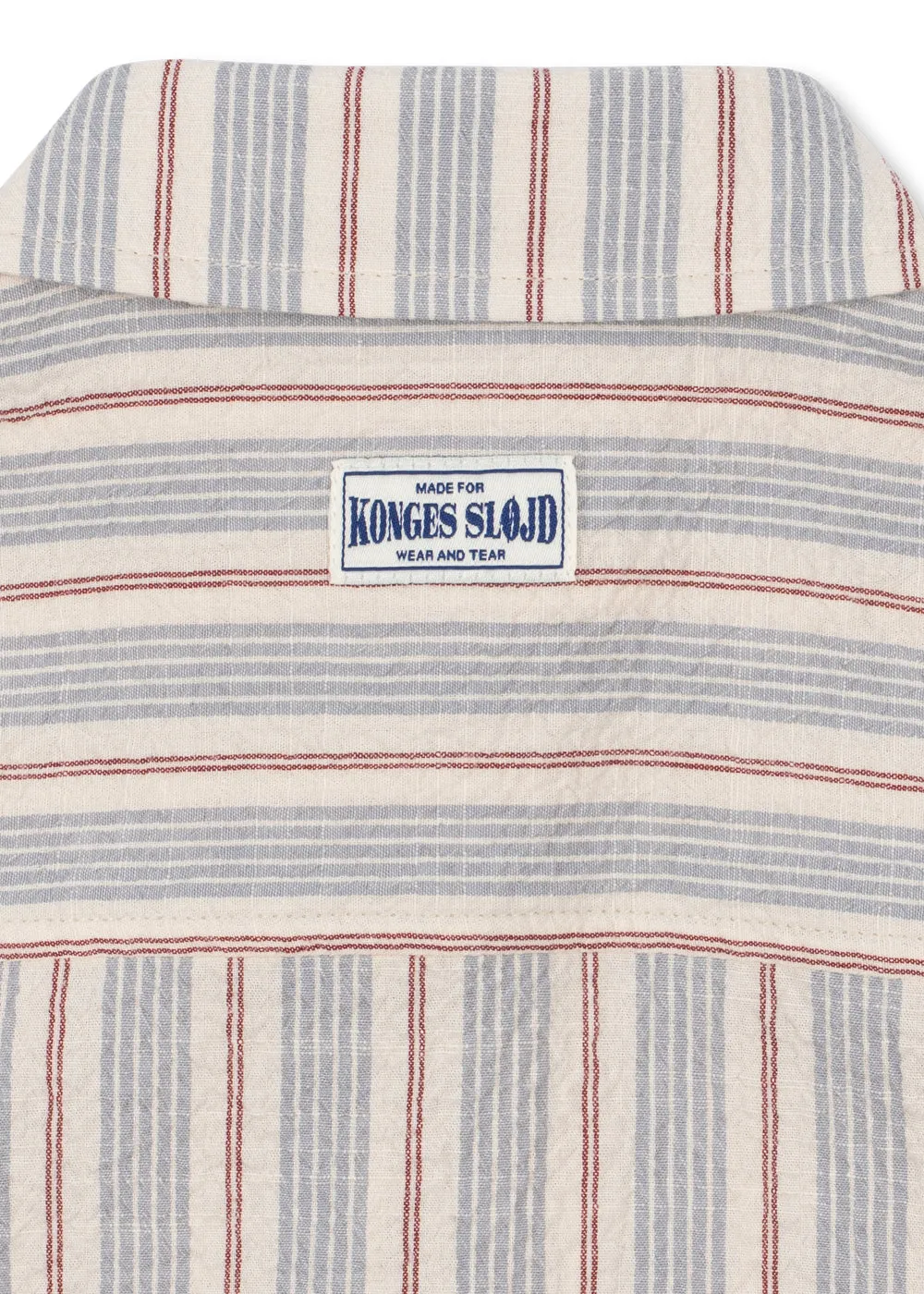 Konges Sløjd Elliot overhemd tocororo stripe biokatoen