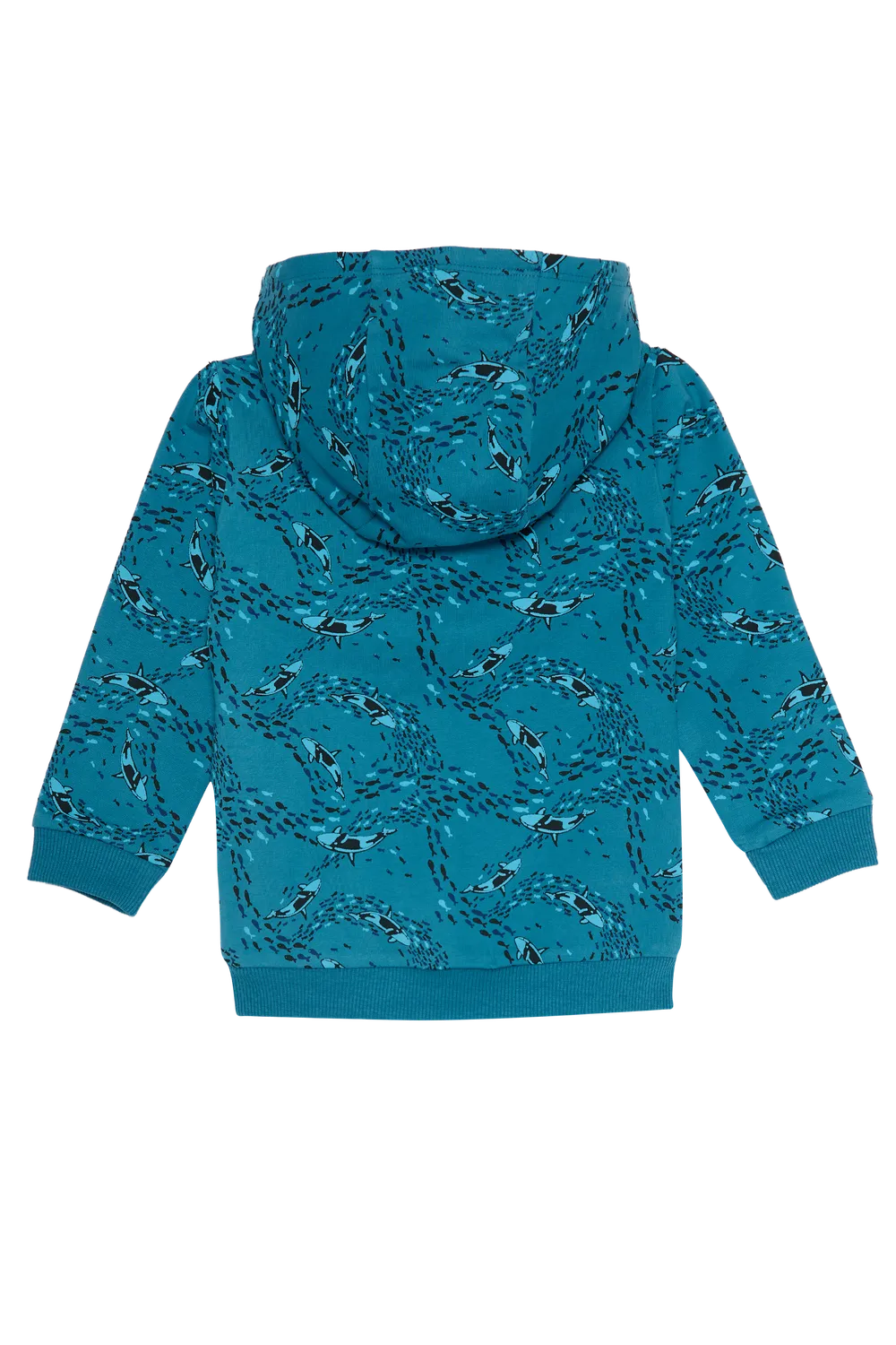 4President Boaz Blue jongens hoodie explore-print