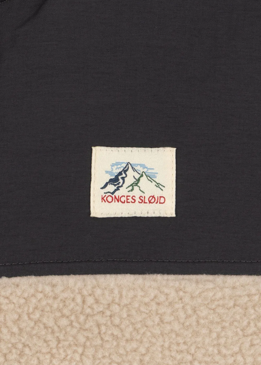Konges Sløjd Flynn fleecejas oxford tan fleece