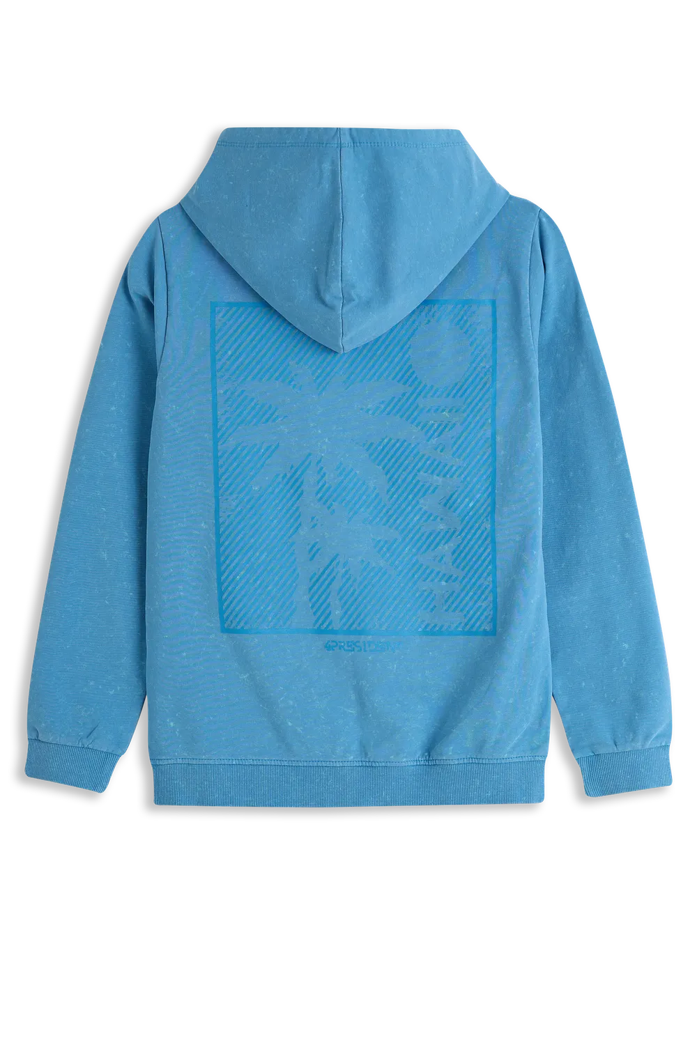 4President Ruben hoodie jongens blue aster surf