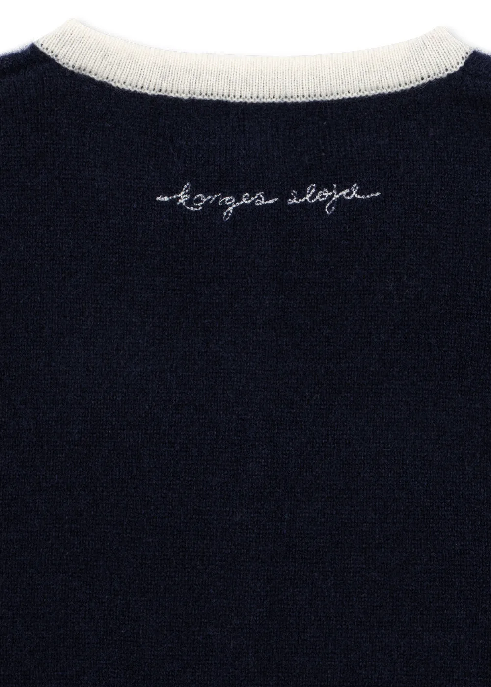 Konges Sløjd Alette Navy Blazer cardigan wol