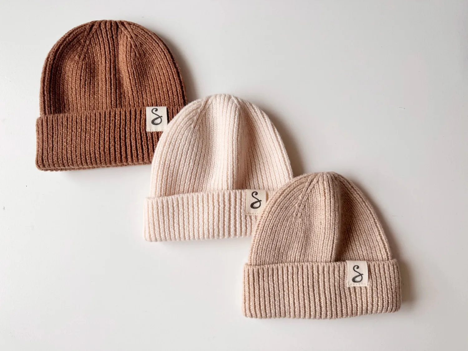 SODA FASHION Merino Wol Beanie Newborn Bruin