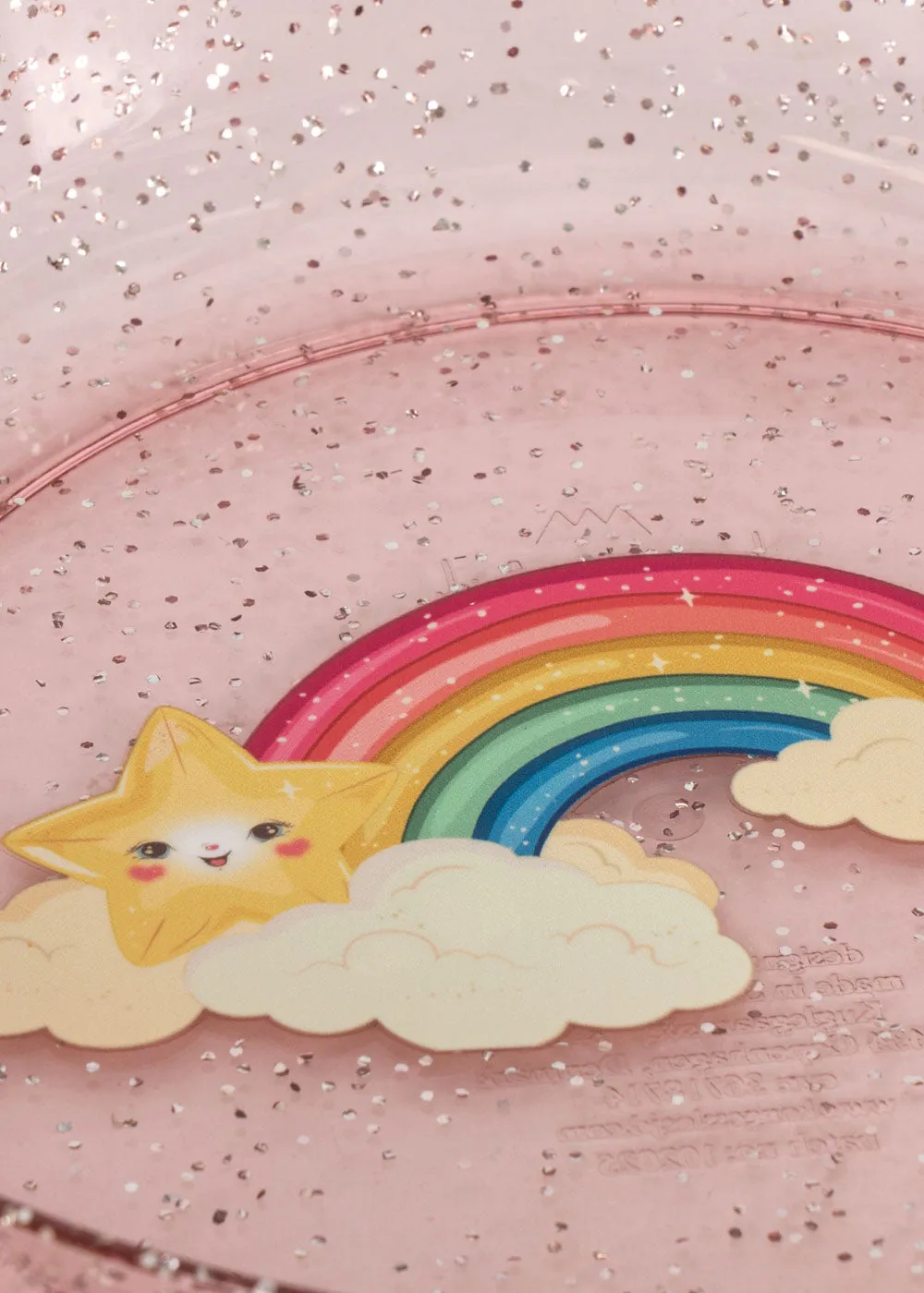 Konges Sløjd Sparkly Kinderservies rainbow 3-delig