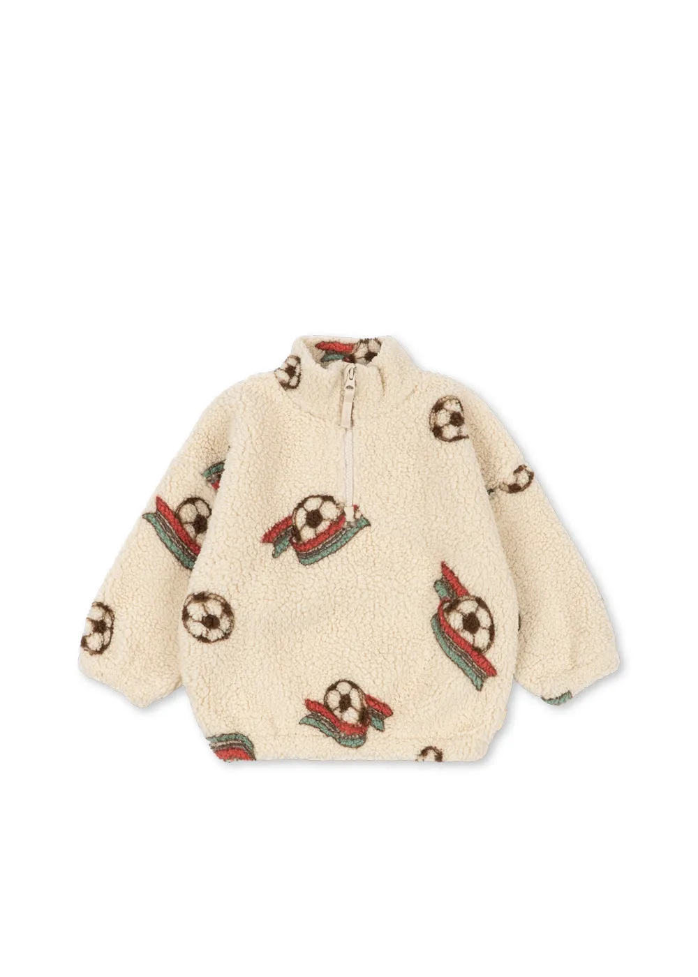 Konges Sløjd Jody teddy jas kick it half-zip