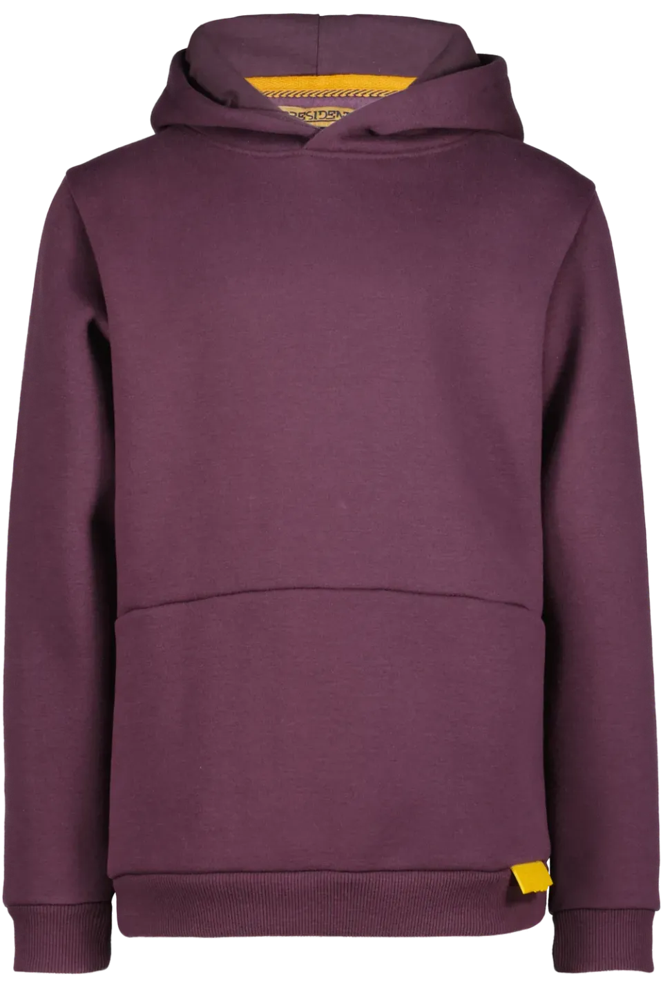 4President Max Hoodie jongens plum perfect rugprint