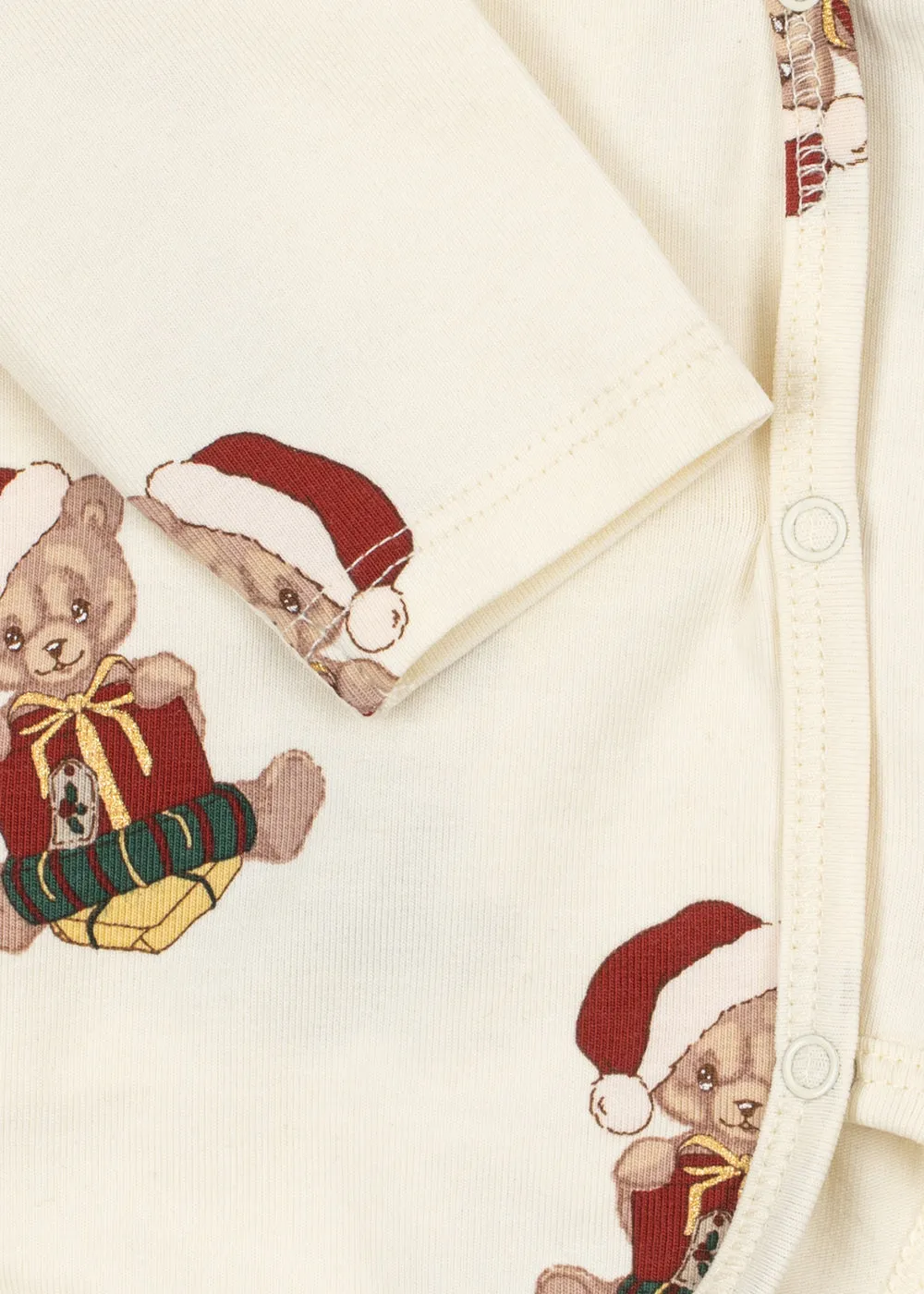 Konges Sløjd Basic newborn kledingset teddy bear biokatoen